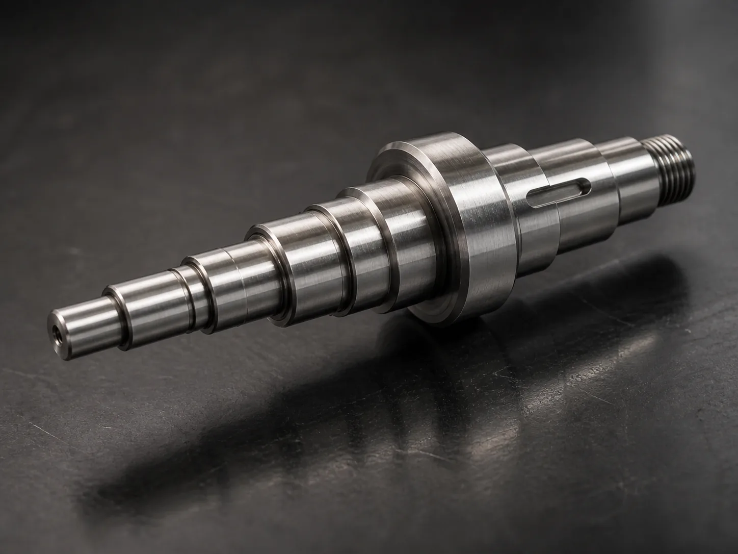 Batch of CNC machined components ready for inspection